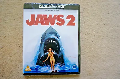 4k Uhd  Blu-ray  Jaws 2   Brand New Sealed Uk Stock • £22.78