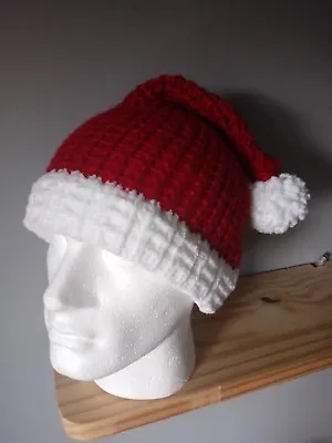Handmade Knitted Novelty Santa Hats • £8