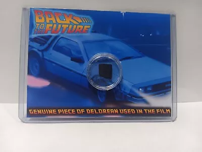 Back To The Future Movie Prop - Delorean Piece - Screen Used Prop • $55