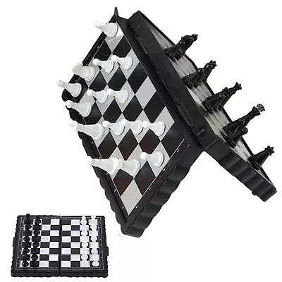 Magnetic Chess Board Game Set-Traditional Folding Fun Game For Children & Adult • $9.26