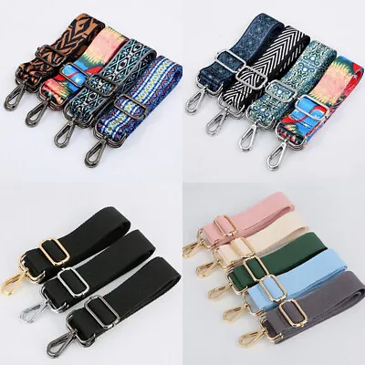 Canvas Bag Shoulder Belt Crossbody Handbag Strap Adjustable Replace Handle • $6.99