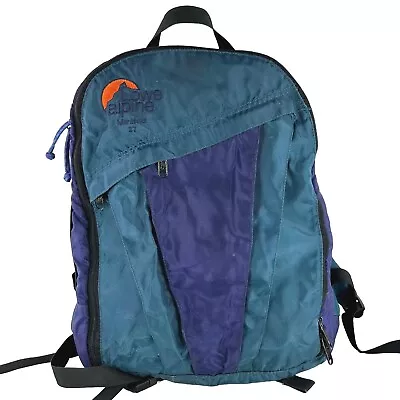 Lowe Alpine Manifold 27 Backpack Purple Blue Outdoor Hiking Casual Daypack Bag • $33.71