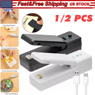 Portable Mini USB Heat Sealer Sealing Machine Household Sealer Plastic Poly Bag • $7.49