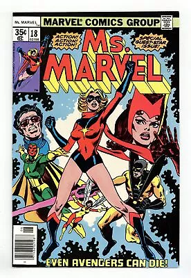 Ms. Marvel #18 VF 8.0 1978 1st Full App. Mystique • $200