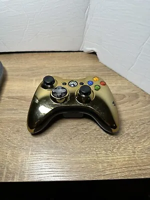$38 • Buy Gold Chrome Xbox 360 Controller