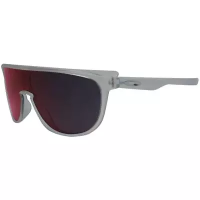 $94.99 • Buy Oakley OO 9318-03 Trillbe Matte Clear Torch Iridium Mirror Lens Mens Sunglasses