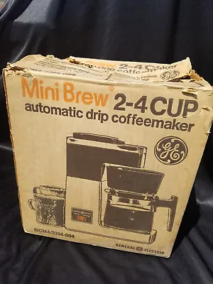 🔥Best Price RARE 🔥Vintage GE Coffee Maker Mini Brew Automatic Drip 70s /80s  • $89.99