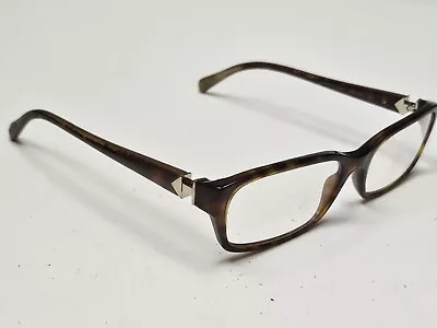 Prada Brown Gold Arrow Hinge Designer Glasses Frames Made In Italy • $4.99