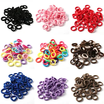 No-damage Nylon Rubber Bands Hair Rope Ties Elastic Hair Bands Scrunchies • £3.07