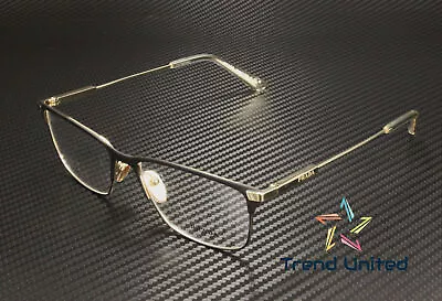 PRADA PR 55ZV 1BO1O1 Matte Black Demo Lens 55 Mm Men's Eyeglasses • $148.97