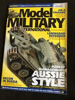 Model Military International July 2007 Forest Management Aussie Style • $10.99