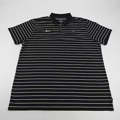 Vanderbilt Commodores Nike Dri-Fit Polo Men's Black/Striped Used • $29.74