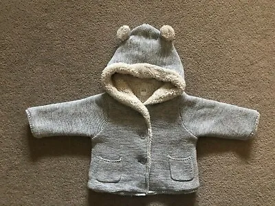 £7 • Buy Immaculate Gap Winter Warm Baby Boy Girl Cardigan Jumper 3 6 Months Jacket Hoody