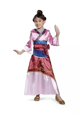 Disney Princess Mulan - Deluxe Child Dress Up Costume - Size Small (4/6x) • $18.04