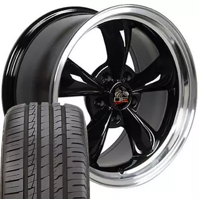 17x9 Black Wheels & 245/45ZR17 Tires SET Fit Ford Mustang 1994-2004 Bullitt • $1295