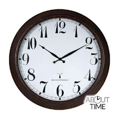 EU Perfect Time Radio Controlled Extra Large Outdoor Garden Clock 57.5cm 23  • £34.99