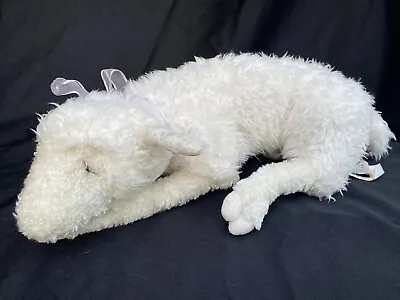 Over 18  Long  Ditz Designs LARGE LAYING DOWN LAMB SHEEP Plush Stuffed Realistic • $59