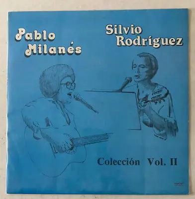 Pablo Milanes / Silvio Rodriguez -coleccion Vol. Ii- 1987 Mexican Lp Trova • $14.99