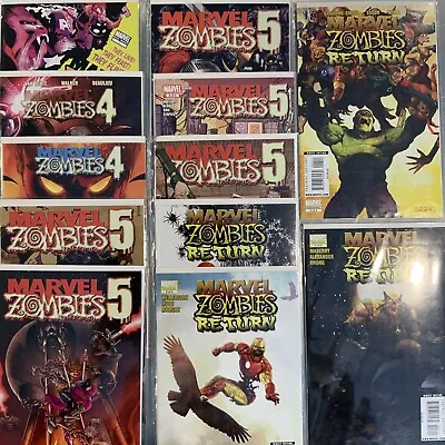 Marvel Zombies Comic Lot VF/NM MARVEL COMICS • $62.09