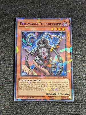 Yu-Gi-Oh! Evilswarm Thunderbird BP03-EN104 1st Edition Shatterfoil Rare NM • $3