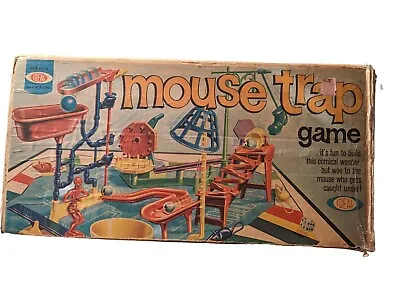 NEW PRICE~~ Vintage 1975 Mouse Trap Game Complete With Original Box IDEAL • $32.99