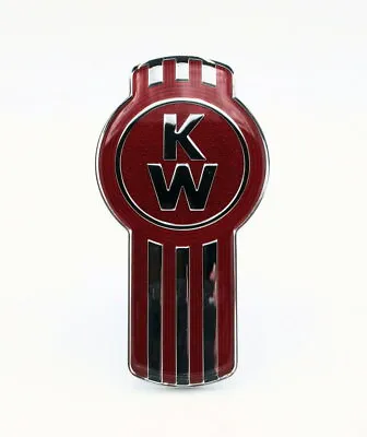 KENWORTH Bug Emblem In Vitreous Enamel 13.5cm X 7cm. • $121.08