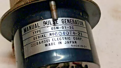 Sansei Manual Pulse Generator OSM-01-2CF OSM-01-2(C)F OSM-01-2C Hitachi Seiki • $39.97