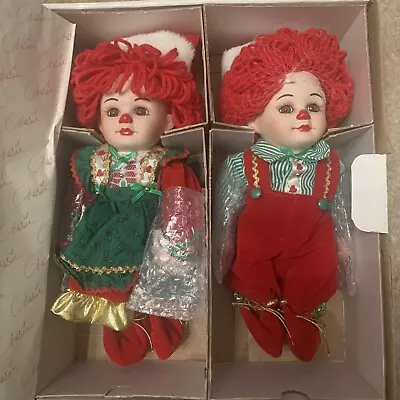 Set Of Jingles And Belle 11  Christmas Dolls By Marie Osmond • $29.96