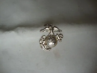 Vintage Eagle Globe Anchor United States Marine Corps Emblem Silver 925 Pendant • $39.99