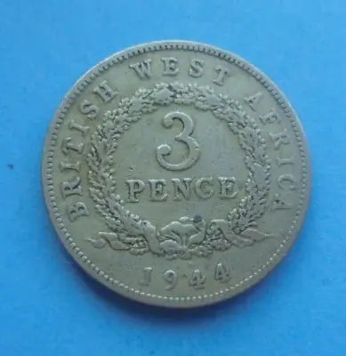 £5.50 • Buy British West Africa, 1944 KN, Threepence, As Shown.