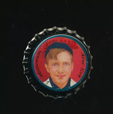 Vintage Christy Mathewson Metal Beer/soda Cap Top T205 Gold Portrait Nyg *tphlc • $23.97