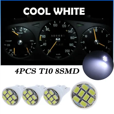 Gauge Cluster LED Dashboard Bulb Bright White T10 For Chevy 67 72 Truck C10 K10 • $9.68