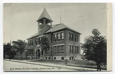 PA ~ Fourth Ward School BRADFORD Pennsylvania C1905 McKean County Postcard PMC • $6.20