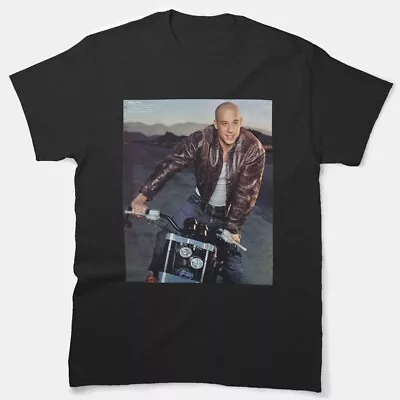 HOT SALE! Vin Diesel Moto Classic  Retro Vintage T-Shirt S-5XL • $19.99