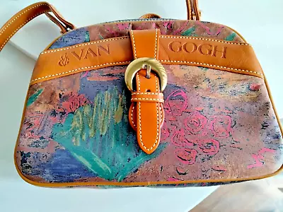 VAN GOGH Handbag Impressionism Wearable Art Colorful Fabric Purse  Shoulder Bag • $29.99