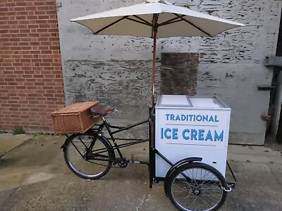 Ice Cream Bike Trike. Pashley 33. Tefcold Freezer • £1050