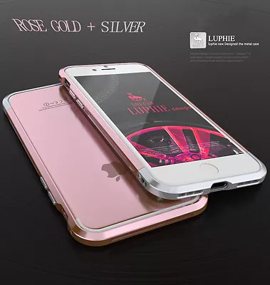 Genuine Luphie For IPhone 8 Case Luxury Thin Aluminum Metal Bumper For IPhone 8 • $19.99