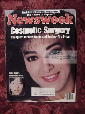 NEWSWEEK May 27 1985 Cosmetic Surgery Tom Peters Philadelphia Lebanon • £7.60