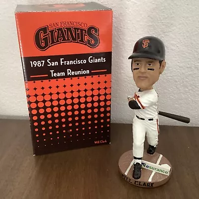 San Francisco Giants Will Clark 1987 Team Reunion Bobblehead SGA New RARE • $99.85