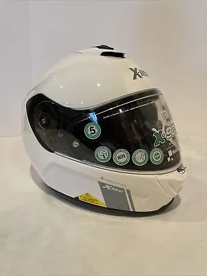 $269.99 • Buy X-Lite X-903 Helmet Modern Class N-Com Metal White Large