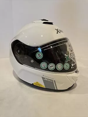 X-Lite X-903 Helmet Modern Class N-Com Metal White Large • $229.99