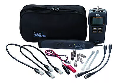 IDEAL Industries Inc. 33-866 Test-Tone-Trace VDV Test Kit Voice-Data-Video • $79