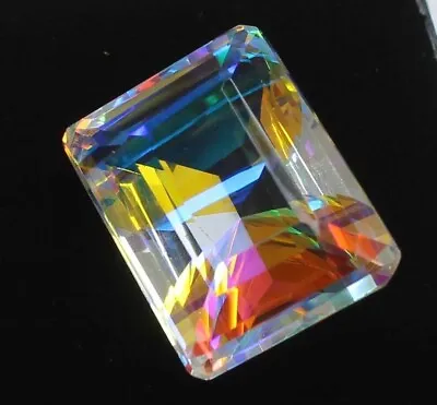 IGL Certified 23.90 Ct Multi-Color Emerald Cut Mystic Topaz Loose Gemstone • $17