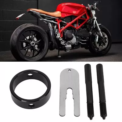 Universal Aluminum Motorcycle Fork Coil Spring Compressor Tool Kit Useful • $29.70