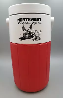 New Coleman 5590 1/2 Gallon Cooler Jug Red / White Water Jug • $12.95