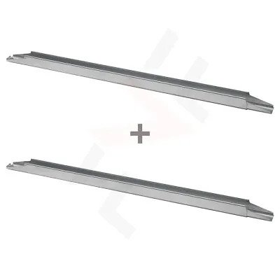 2 X IKEA Bed Mid-beam Central Support Galvanised Adjustable Length Max 203cm • £68.99