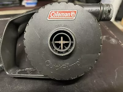 Coleman Quick Pump 120V.  Pump Works Well. • $5