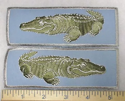 1960s Pair US NAVY ALLIGATOR LIBERTY CUFF PATCHES Original Vietnam War Vintage • $13.56