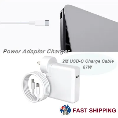 87W USB-C Power Adapter Charger 2M Type-C Cord For Apple Macbook Air Pro Laptop • $25.95