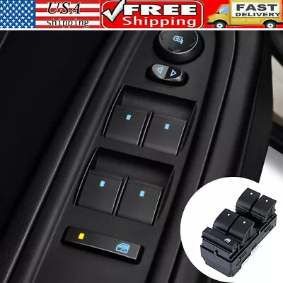 Master Power Window Switch For Chevrolet Silverado GMC Sierra Driver Side 4 Door • $15.99